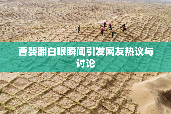 曹婴翻白眼瞬间引发网友热议与讨论