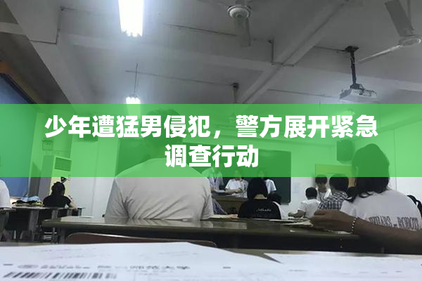 少年遭猛男侵犯，警方展开紧急调查行动