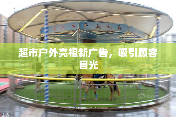 超市户外亮相新广告，吸引顾客目光