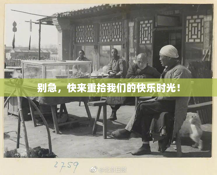 别急，快来重拾我们的快乐时光！