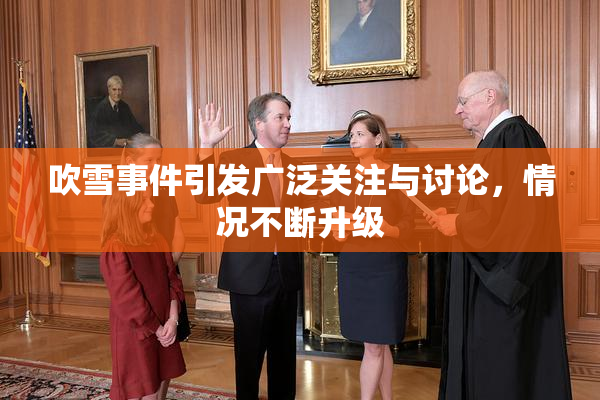 吹雪事件引发广泛关注与讨论，情况不断升级
