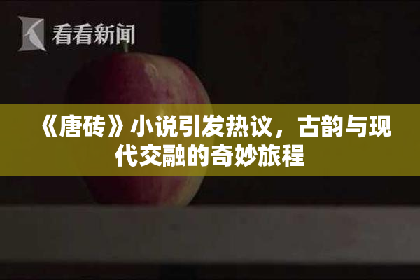 《唐砖》小说引发热议，古韵与现代交融的奇妙旅程