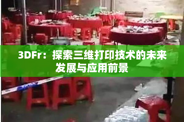 3DFr：探索三维打印技术的未来发展与应用前景