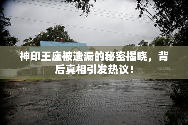 神印王座被遗漏的秘密揭晓，背后真相引发热议！