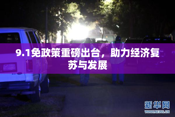9.1免政策重磅出台，助力经济复苏与发展