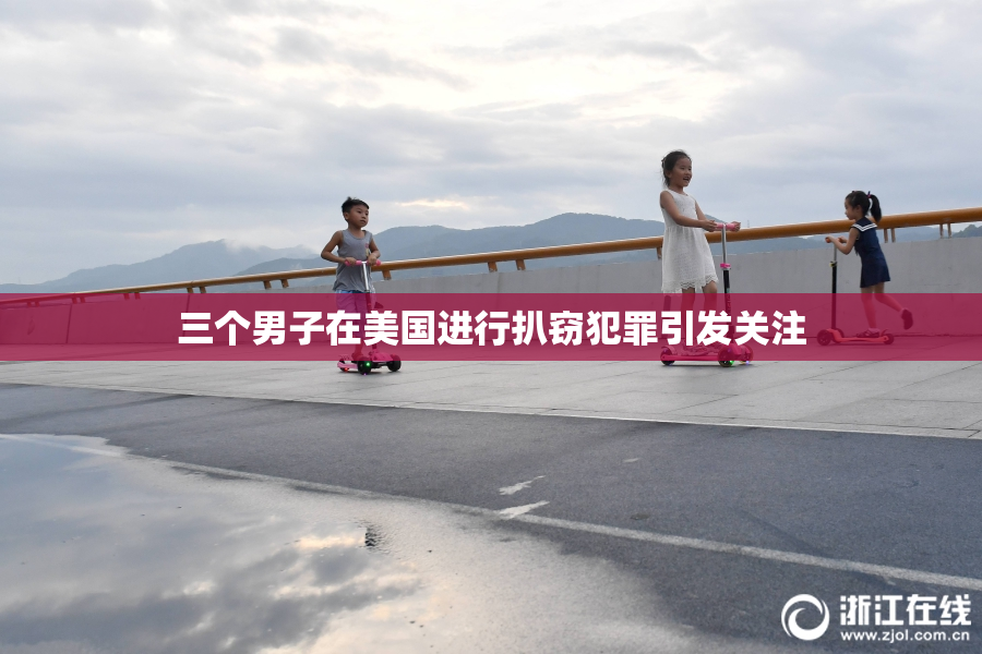 三个男子在美国进行扒窃犯罪引发关注
