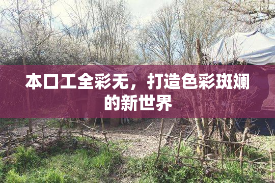 本口工全彩无，打造色彩斑斓的新世界