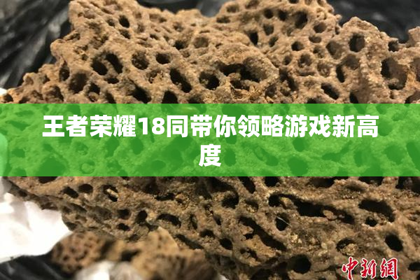 王者荣耀18同带你领略游戏新高度
