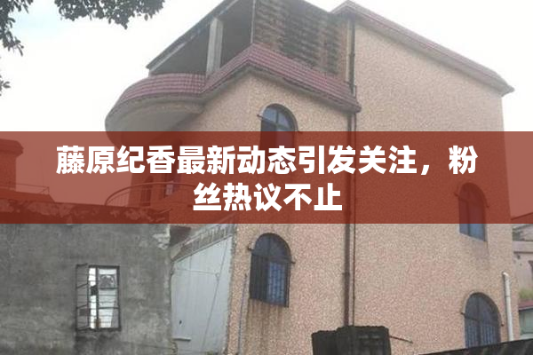 藤原纪香最新动态引发关注，粉丝热议不止