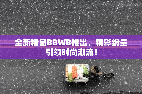 全新精品BBWB推出，精彩纷呈引领时尚潮流！