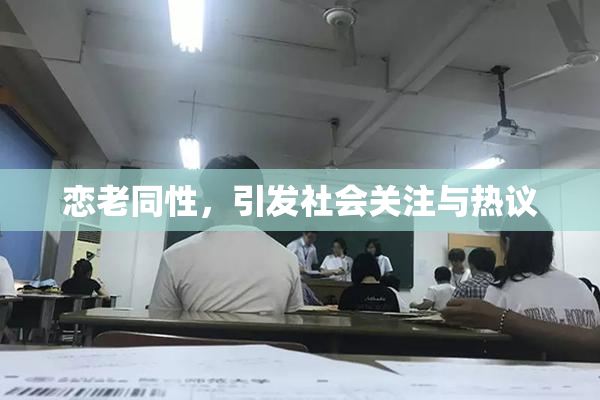 恋老同性，引发社会关注与热议