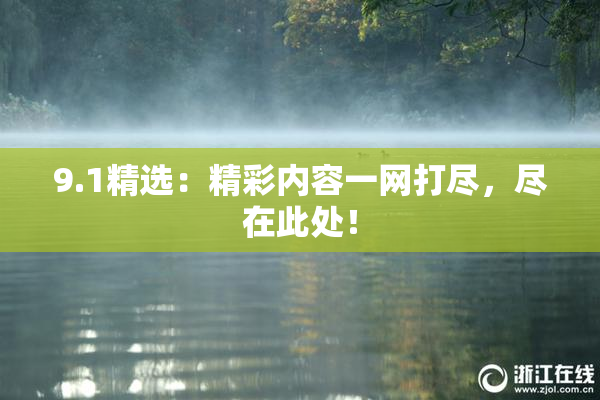 9.1精选：精彩内容一网打尽，尽在此处！
