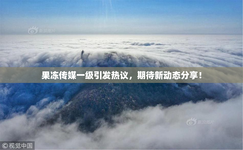 果冻传媒一级引发热议，期待新动态分享！