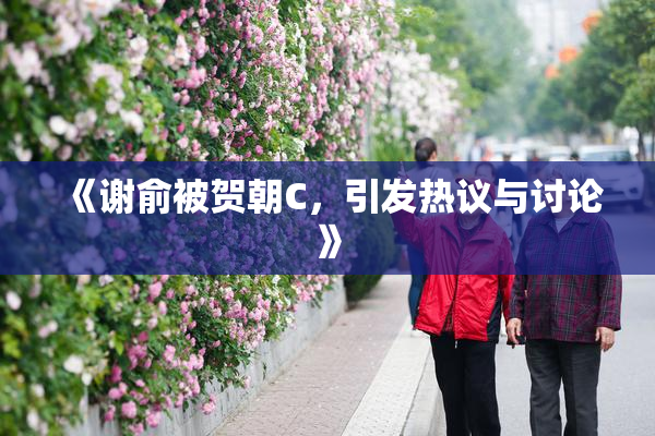 《谢俞被贺朝C，引发热议与讨论》