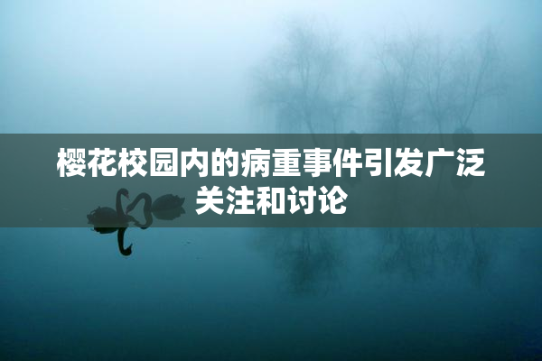 樱花校园内的病重事件引发广泛关注和讨论