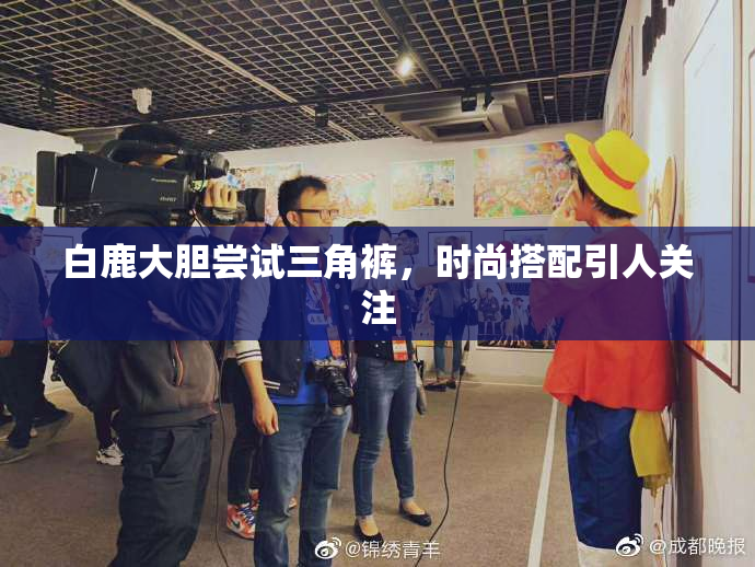 白鹿大胆尝试三角裤，时尚搭配引人关注