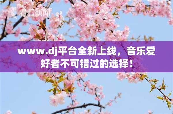 www.dj平台全新上线，音乐爱好者不可错过的选择！