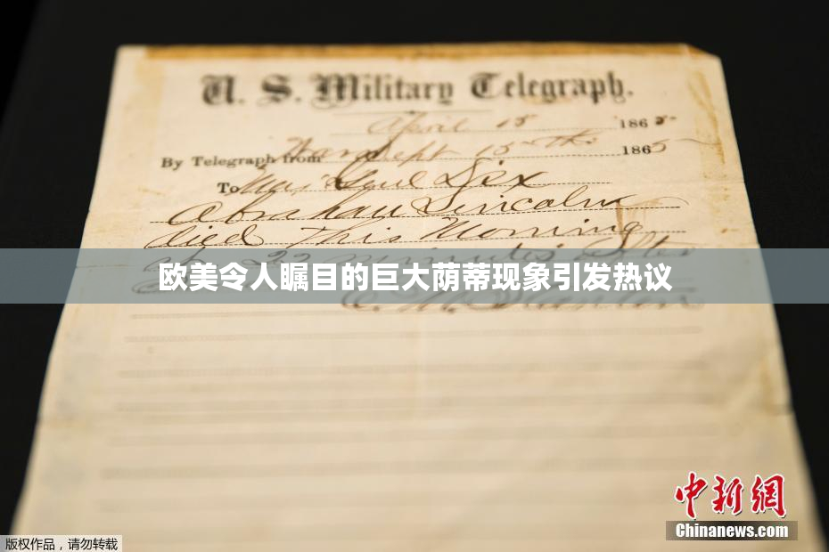 欧美令人瞩目的巨大荫蒂现象引发热议