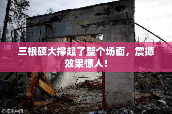 三根硕大撑起了整个场面，震撼效果惊人！
