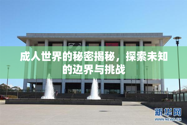 成人世界的秘密揭秘,探索未知的边界与挑战