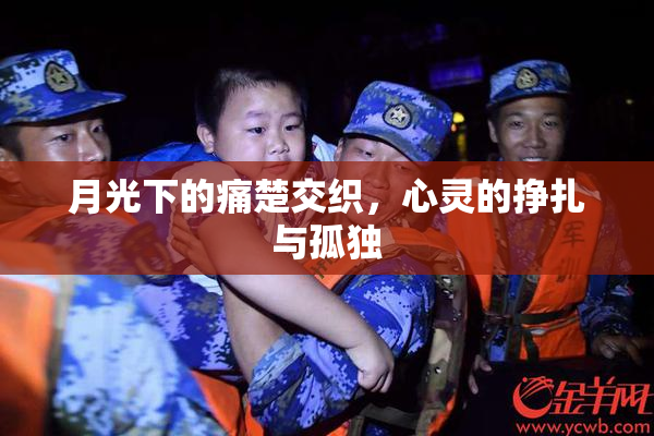 月光下的痛楚交织,心灵的挣扎与孤独