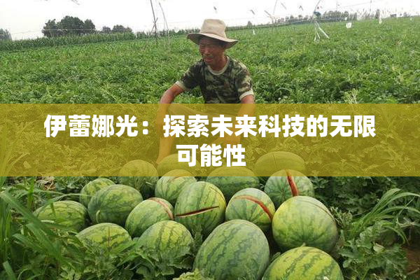 伊蕾娜光：探索未来科技的无限可能性