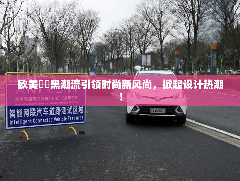 欧美❌‌黑潮流引领时尚新风尚，掀起设计热潮！
