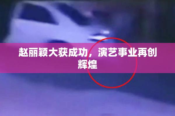赵丽颖大获成功，演艺事业再创辉煌