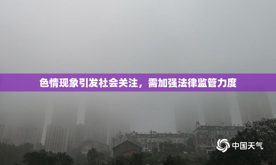 色情现象引发社会关注，需加强法律监管力度