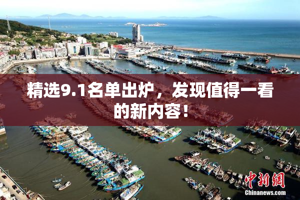 精选9.1名单出炉，发现值得一看的新内容！