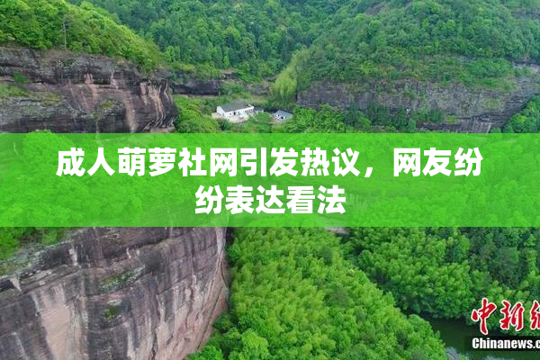 成人萌萝社网引发热议，网友纷纷表达看法