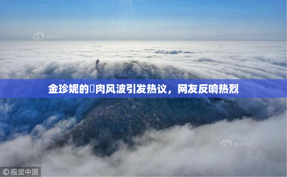 金珍妮的婬肉风波引发热议，网友反响热烈