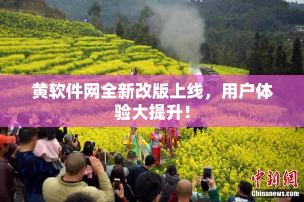 黄软件网全新改版上线，用户体验大提升！