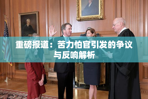 重磅报道：苦力怕官引发的争议与反响解析