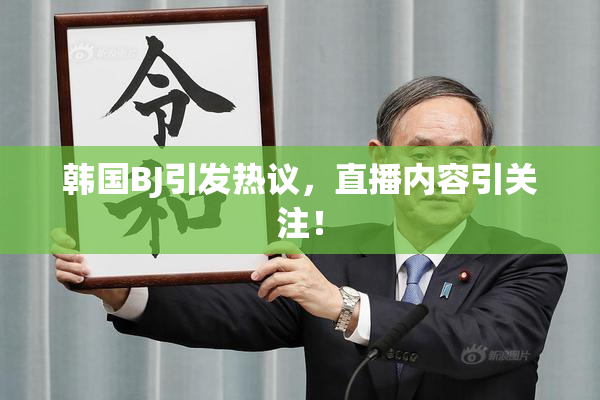 韩国BJ引发热议，直播内容引关注！