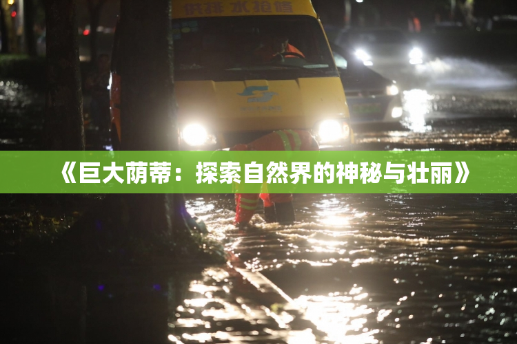 《巨大荫蒂：探索自然界的神秘与壮丽》