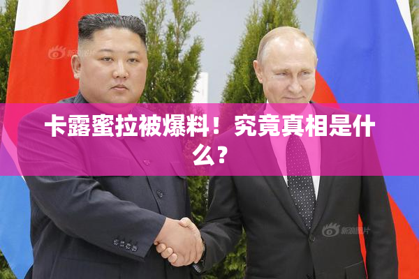 卡露蜜拉被爆料！究竟真相是什么？