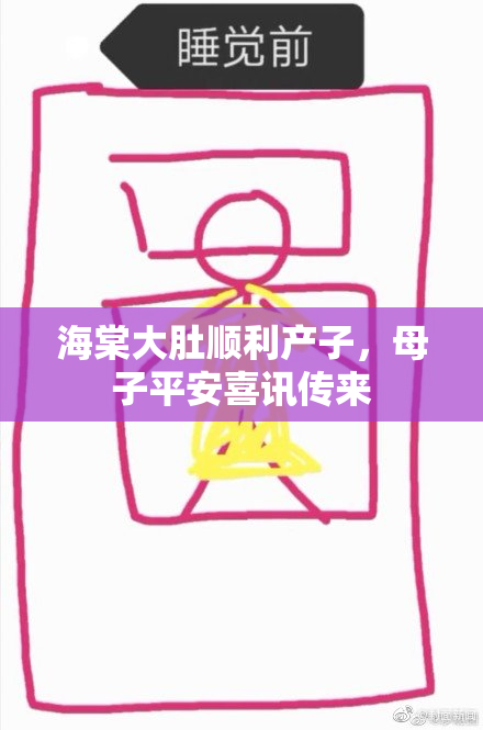 海棠大肚顺利产子，母子平安喜讯传来