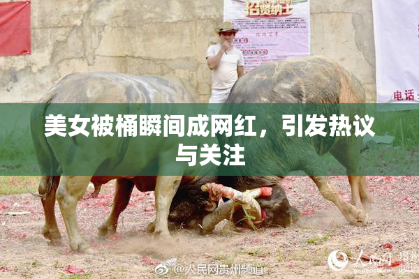 美女被桶瞬间成网红，引发热议与关注