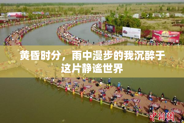 黄昏时分，雨中漫步的我沉醉于这片静谧世界
