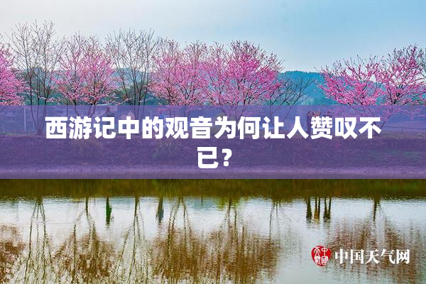 西游记中的观音为何让人赞叹不已？