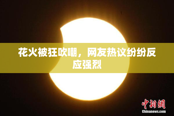 花火被狂吹嘲，网友热议纷纷反应强烈