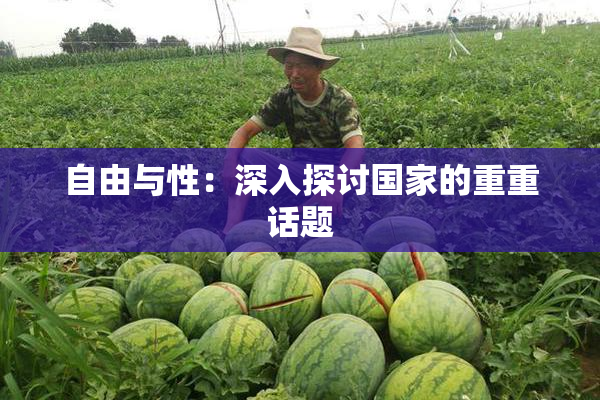 自由与性：深入探讨国家的重重话题
