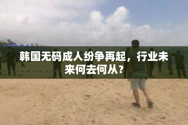 韩国无码成人纷争再起，行业未来何去何从？