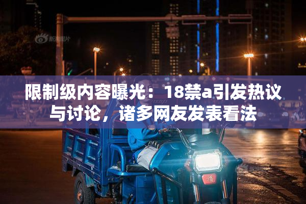 限制级内容曝光：18禁a引发热议与讨论，诸多网友发表看法