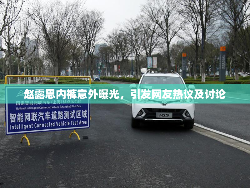 赵露思内裤意外曝光，引发网友热议及讨论