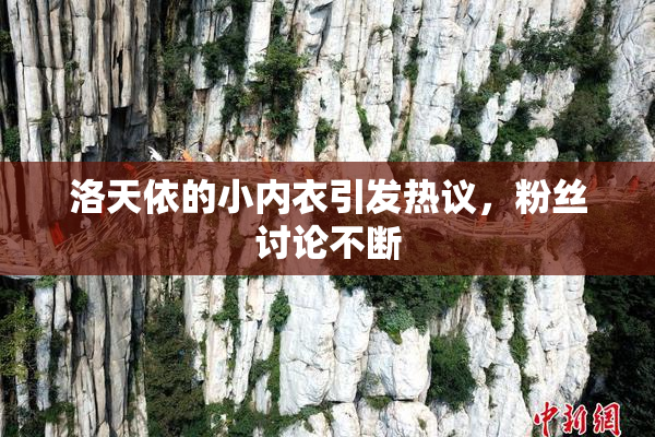 洛天依的小内衣引发热议，粉丝讨论不断