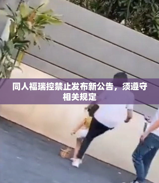 同人福瑞控禁止发布新公告，须遵守相关规定
