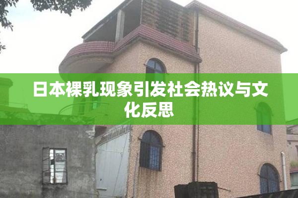 日本裸乳现象引发社会热议与文化反思
