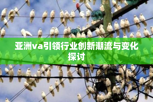 亚洲va引领行业创新潮流与变化探讨